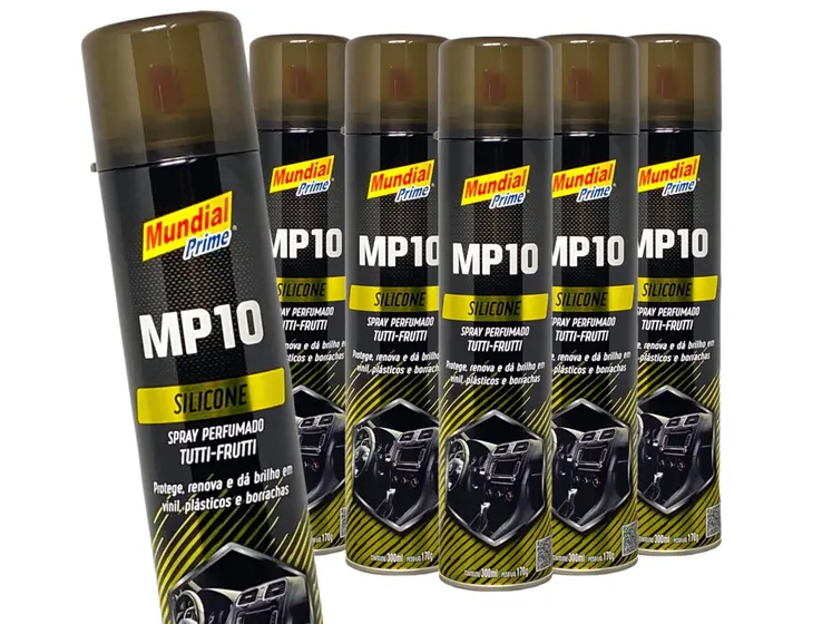 SILICONE SPRAY 300ML MUNDIAL PRIME TUTTI FRUTTI - LOTE: 2407000472 VALIDADE: 16/07/2027 - Image 3