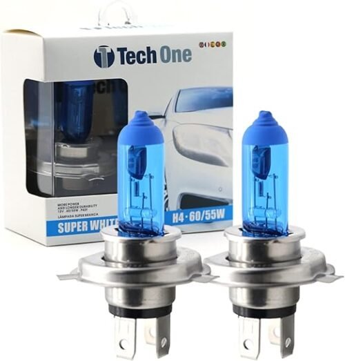 Z-0777 KIT LAMPADA SUPER BRANCA TECH ONE H4 55W 12V REF:8643 - Image 3