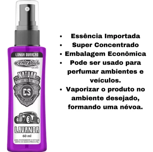 AROMATIZANTE P/CLIMATIZADOR 60ML CENTRALSUL