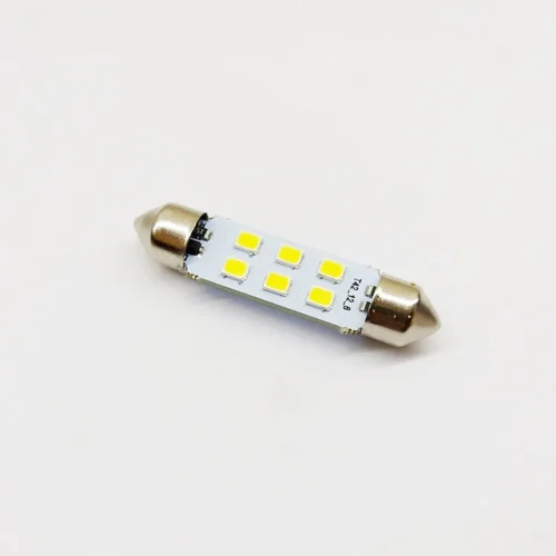 (AP1576)  LED LAMP TORPEDO 42MM 12V BRANCO-PED ANEX:286 -IVA=48,55%PICMSST=19,5% BCICMSST=83,56 VICMSST=9,55 - Image 2